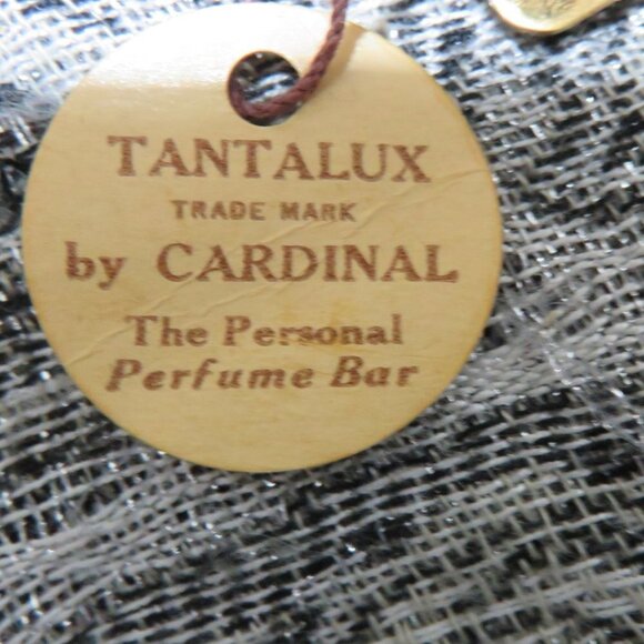 TANTALUX BY CARDINAL PERSONAL EAU DE PARFUM BAR WITH TAG, HEART LOCK & KEY 1938 - Picture 6 of 12